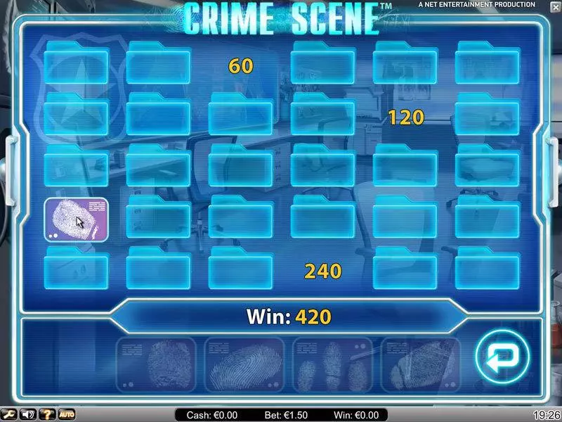 Crime Scene NetEnt Slot Game released in   - Second Screen Game