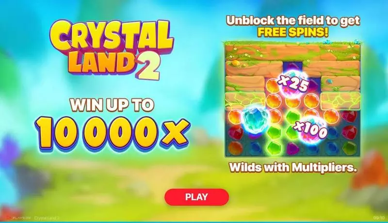 Crystal Land 2 Playson Slot Game released in December 2024 - Buy Free Spins