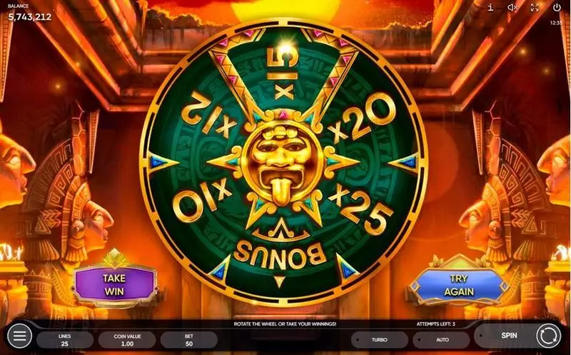 Crystal Skull Endorphina Slot Game released in May 2020 - Multipliers