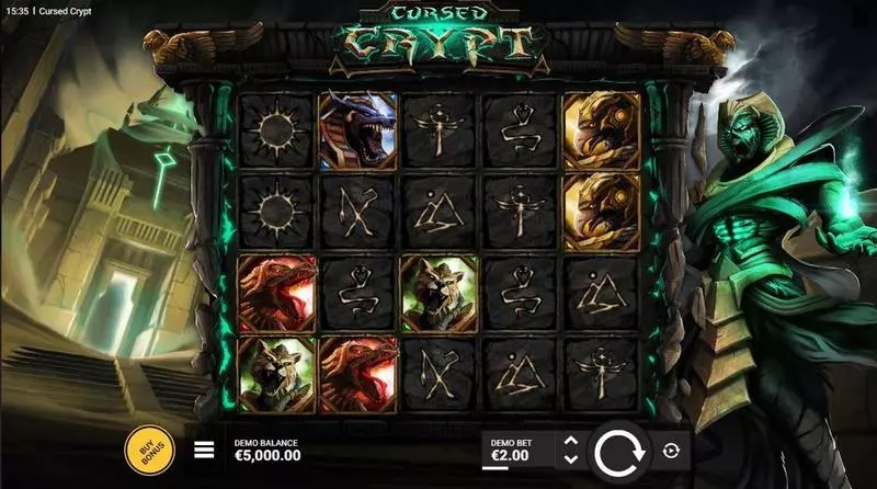 Cursed Crypt Hacksaw Gaming Slot Game released in June 2024 - Free Spins