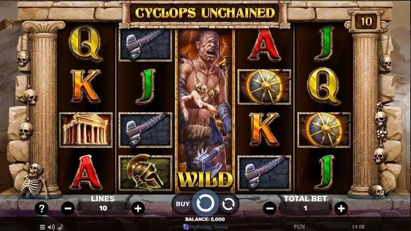 Cyclops Unchained Spinomenal Slot Game released in October 2024 - Buy Feature