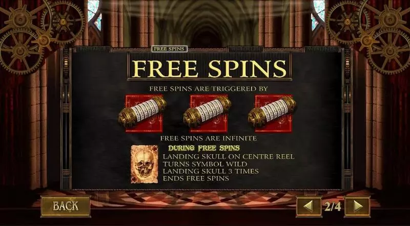 Da Vinci's Vault PlayTech Slot Game released in November 2017 - Free Spins