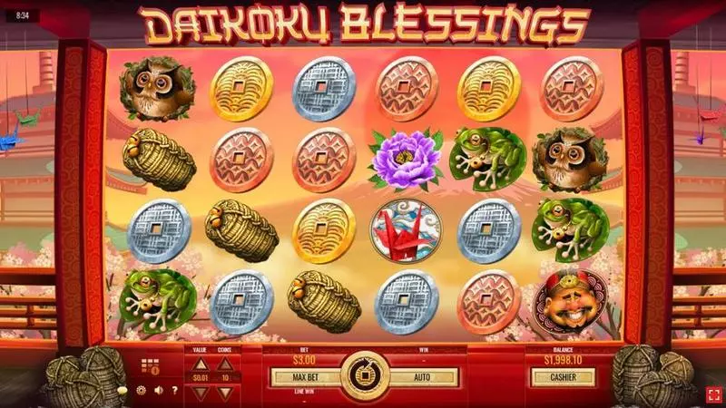 Daikoku Blessings Rival Slot Game released in July 2020 - Free Spins