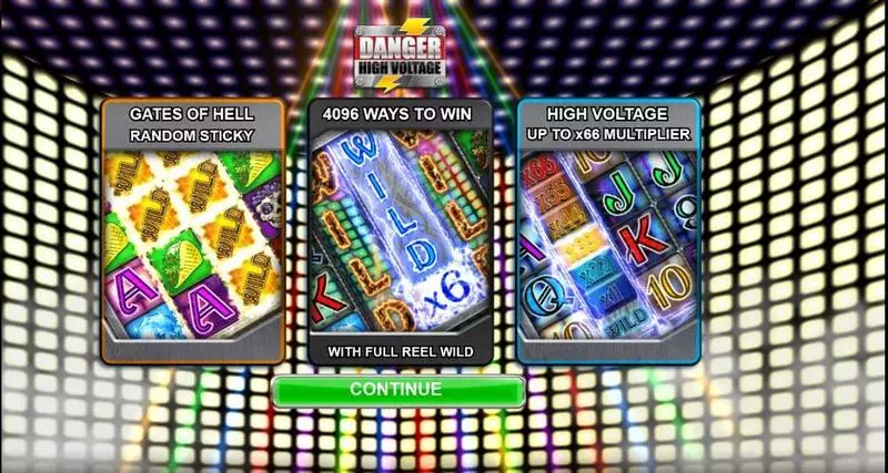 Danger High Voltage Big Time Gaming Slot Game released in May 2017 - Wild Reels