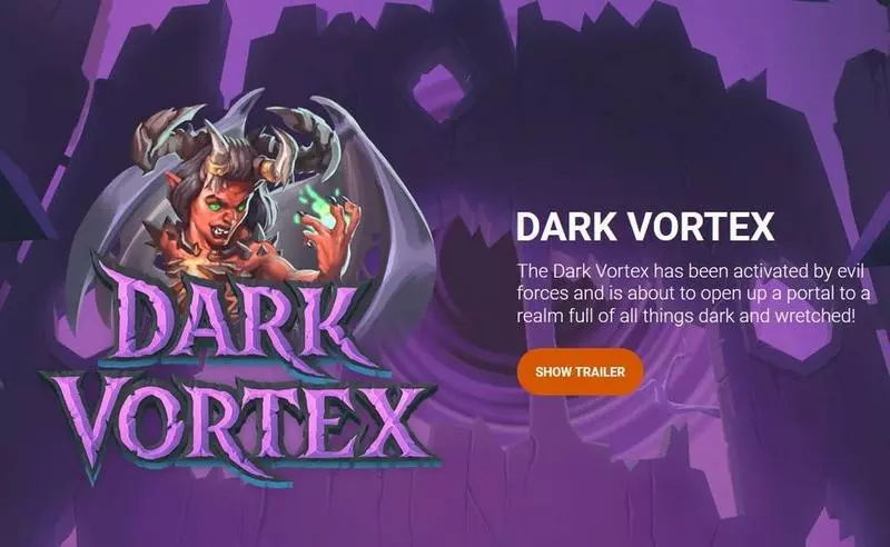 Dark Vortex Yggdrasil Slot Game released in October 2018 - Free Spins