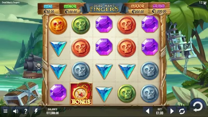 Dead Man’s Fingers G.games Slot Game released in January 2022 - Free Spins