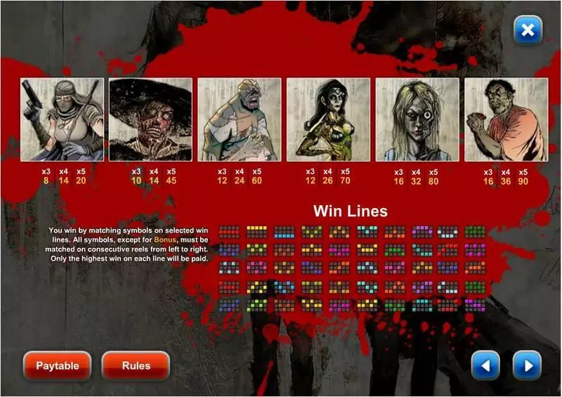 Deadworld 1x2 Gaming Slot Game released in September 2016 - Second Screen Game