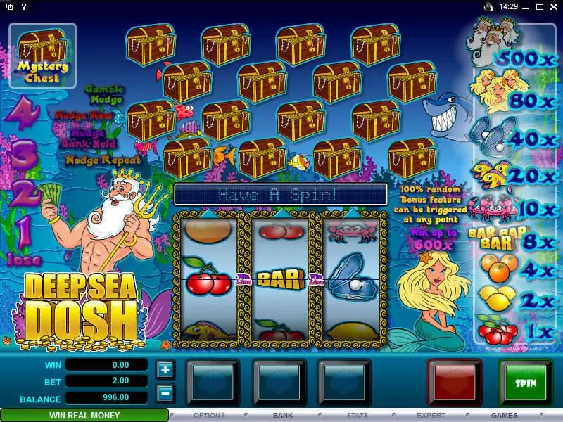 Deep Sea Dosh Microgaming Slot Game released in   - Free Spins