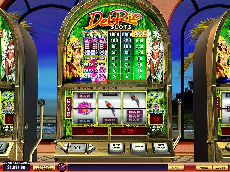 Del Rio PlayTech Slot Game released in   - 