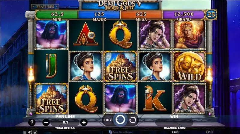 Demi Gods V – Hold and Hit Spinomenal Slot Game released in August 2024 - Hold and Hit