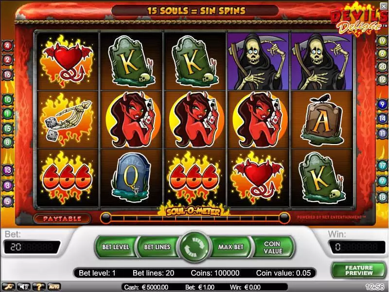 Devil's Delight NetEnt Slot Game released in   - Free Spins