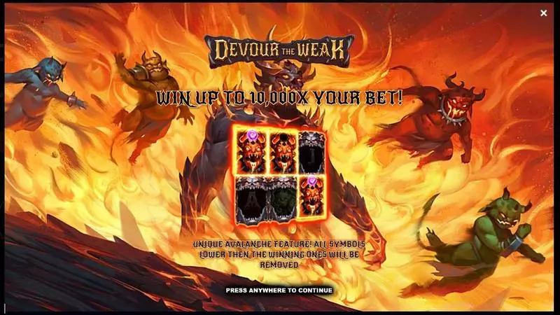 Devour the Weak Yggdrasil Slot Game released in April 2023 - Free Spins