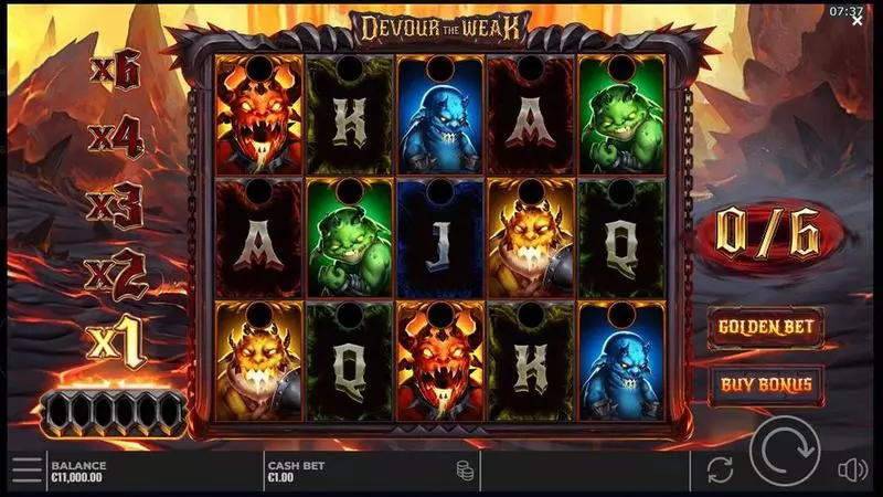 Devour the Weak Yggdrasil Slot Game released in April 2023 - Free Spins
