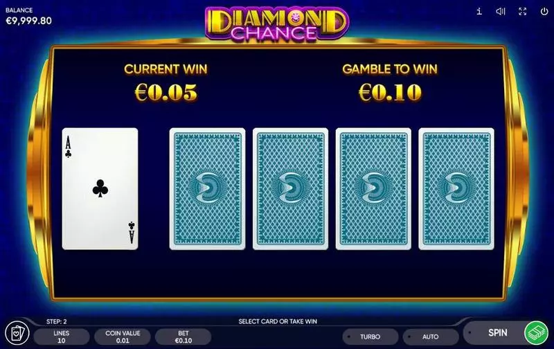 Diamond Chance Endorphina Slot Game released in December 2020 - 