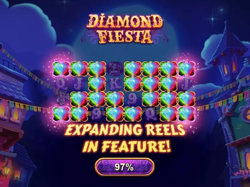 Diamond Fiesta RTG Slot Game released in May 2020 - Expanding Reels