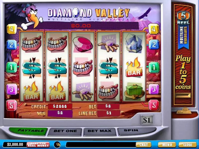 Diamond Valley PlayTech Slot Game released in   - Second Screen Game