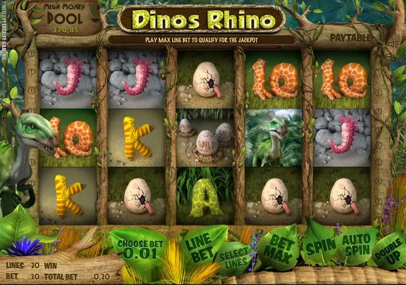 Dino's Rhino Sheriff Gaming Slot Game released in   - Free Spins