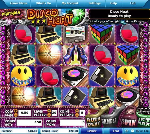 Disco Heart Leap Frog Slot Game released in   - Free Spins