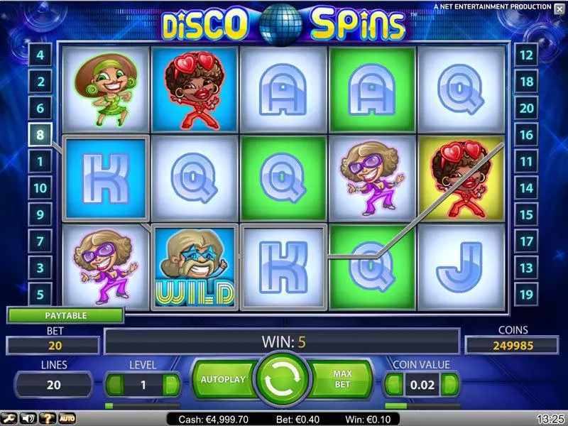Disco Spins NetEnt Slot Game released in   - Free Spins