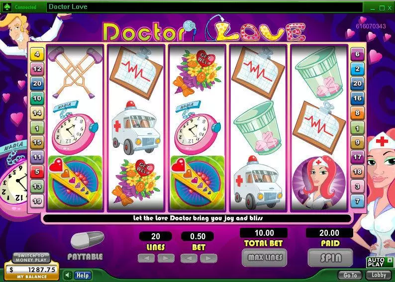 Doctor Love 888 Slot Game released in   - Free Spins