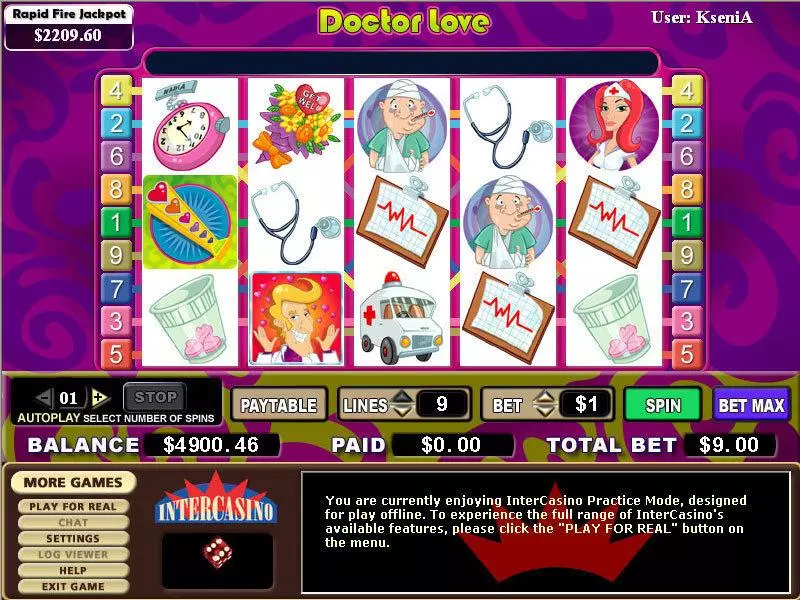 Doctor Love CryptoLogic Slot Game released in   - Free Spins