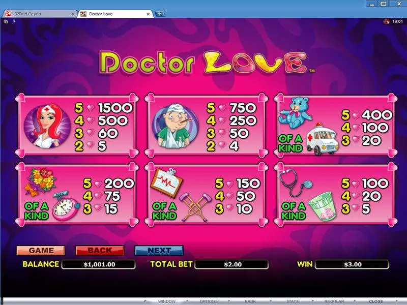 Doctor Love Microgaming Slot Game released in   - Free Spins