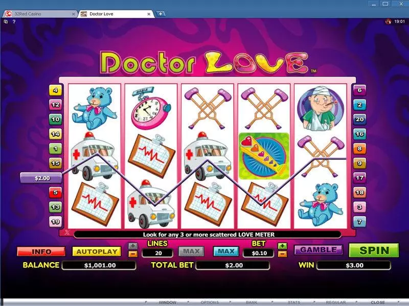 Doctor Love Microgaming Slot Game released in   - Free Spins