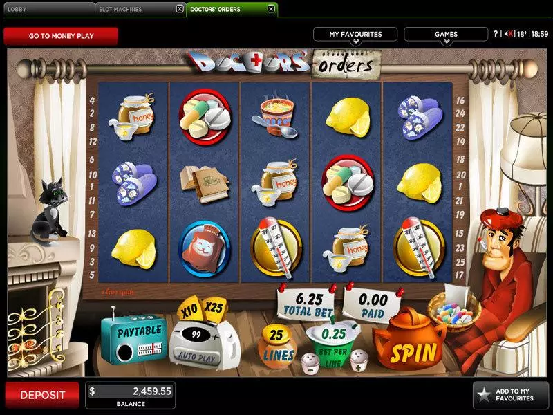 Doctors' Orders 888 Slot Game released in   - Free Spins
