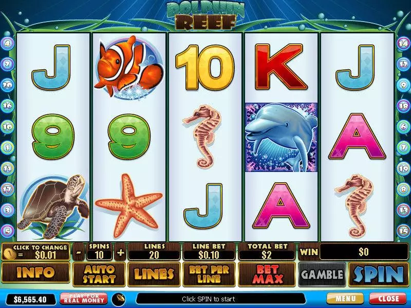 Dolphin Reef PlayTech Slot Game released in   - Free Spins