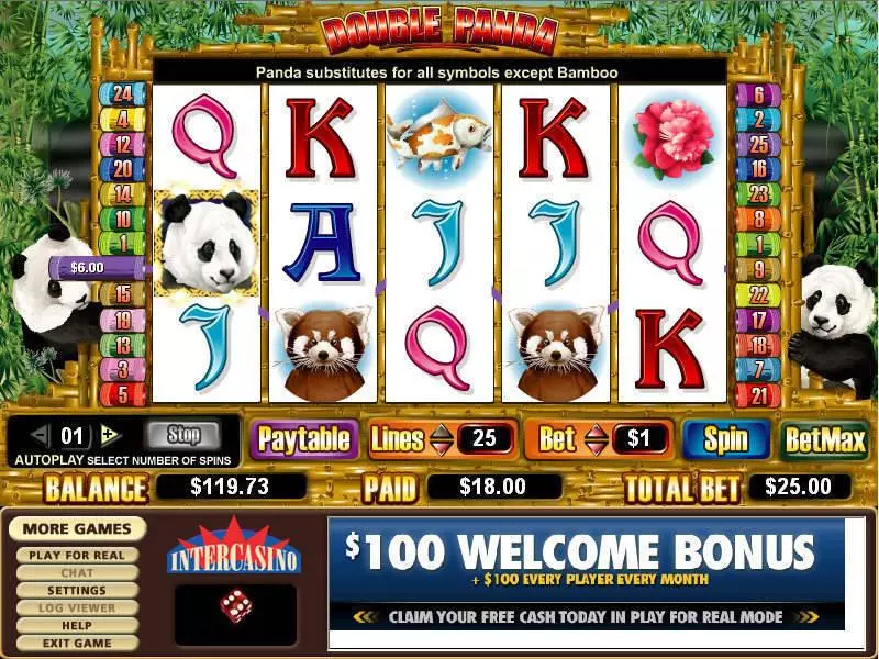 Double Panda CryptoLogic Slot Game released in   - Free Spins