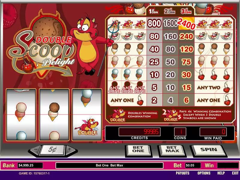 Double Scoop Delight Parlay Slot Game released in   - 