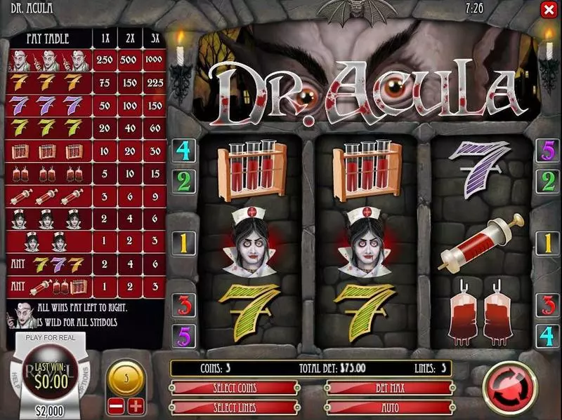 Dr. Akula PlayTech Slot Game released in October 2018 - 
