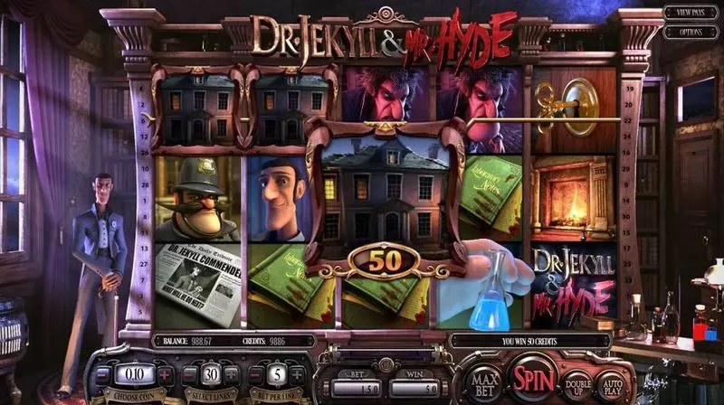Dr. Jekyll & Mr.Hyde BetSoft Slot Game released in   - Second Screen Game