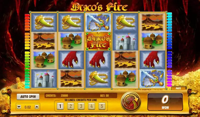 Draco's Fire Amaya Slot Game released in   - Free Spins