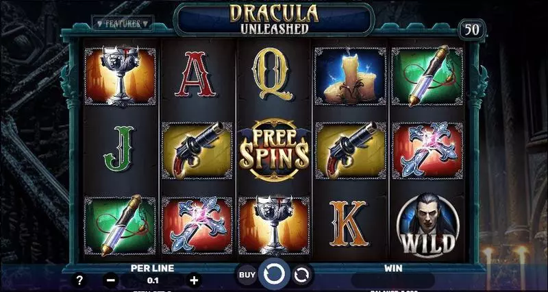 Dracula – Unleashed Spinomenal Slot Game released in January 2024 - Free Spins