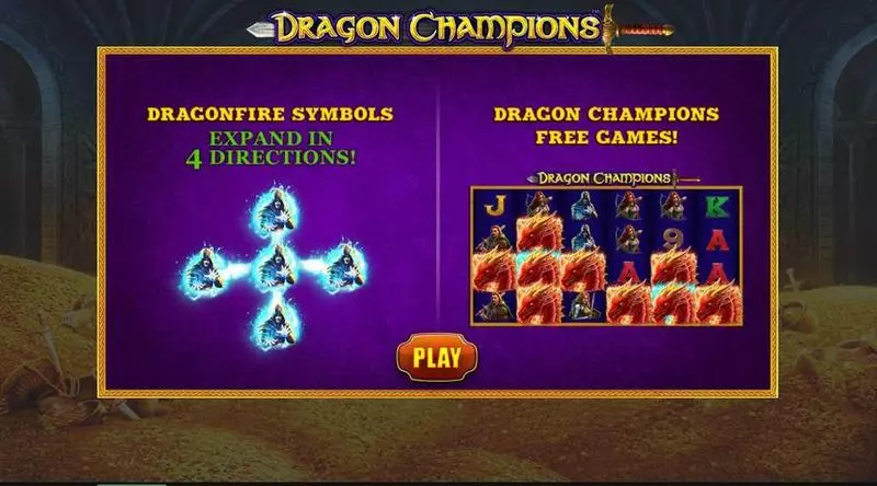 Dragon Champions PlayTech Slot Game released in November 2017 - Free Spins