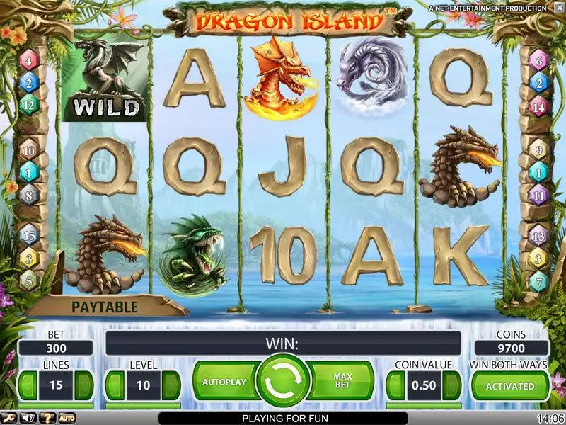 Dragon Island NetEnt Slot Game released in   - Free Spins
