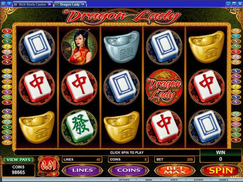 Dragon Lady Microgaming Slot Game released in   - Free Spins