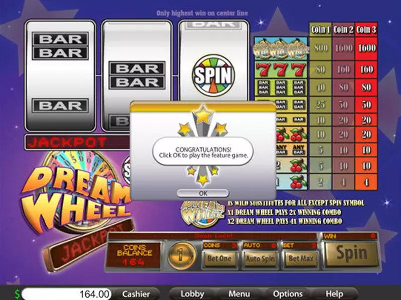 Dream Wheel Classic Saucify Slot Game released in   - Second Screen Game