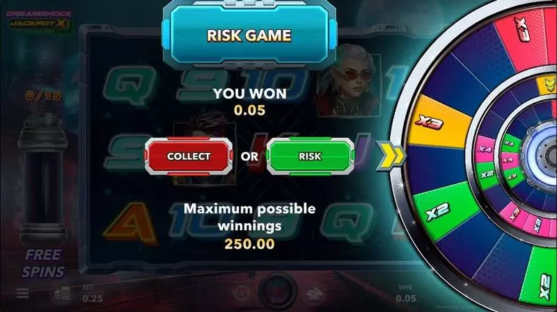 DREAMSHOCK: JACKPOT X Mascot Gaming Slot Game released in February 2024 - Free Spins