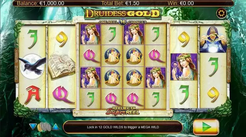 Druidess Gold  Nyx Interactive Slot Game released in March 2018 - 
