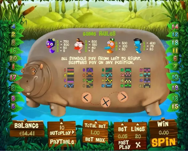 Ducks and Eggs Topgame Slot Game released in November 2014 - Free Spins