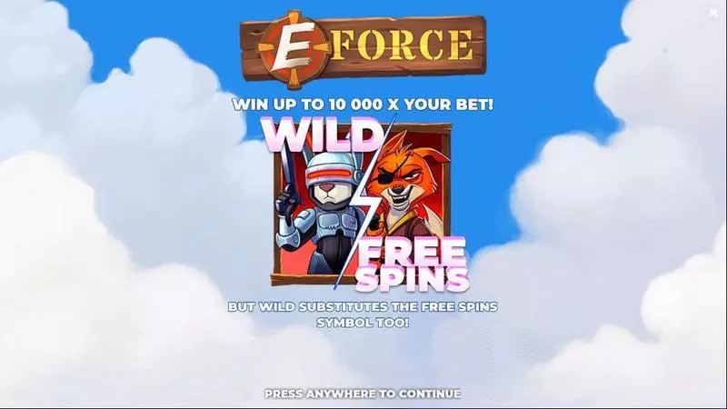 E-Force  Yggdrasil Slot Game released in March 2023 - Free Spins