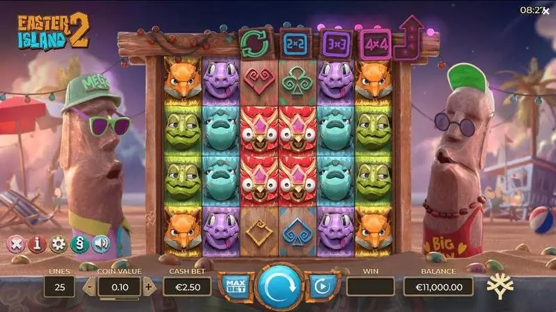 Easter Island 2 Yggdrasil Slot Game released in March 2021 - Re-Spin