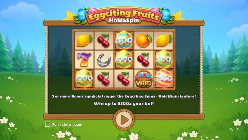 Eggciting Fruits – Hold&Spin Apparat Gaming Slot Game released in March 2024 - Hold and Spin