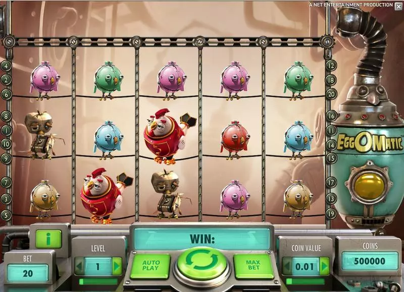 EggOmatic NetEnt Slot Game released in   - Free Spins