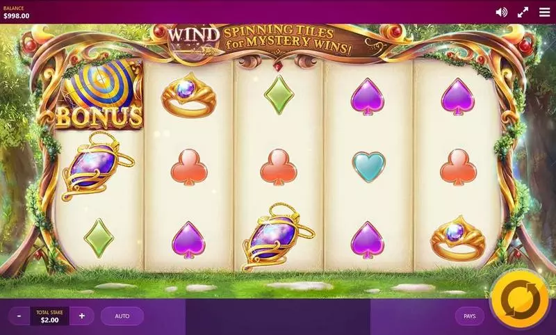 Elven Magic Red Tiger Gaming Slot Game released in February 2017 - Free Spins
