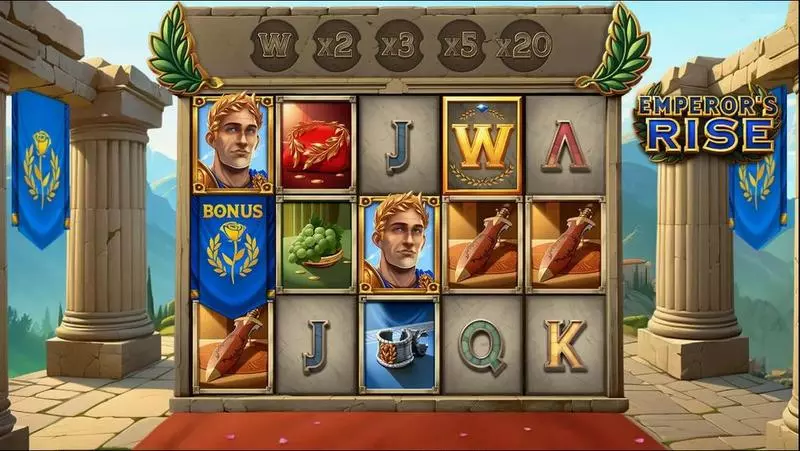 Emperors Rise Slotmill Slot Game released in July 2024 - Free Spins