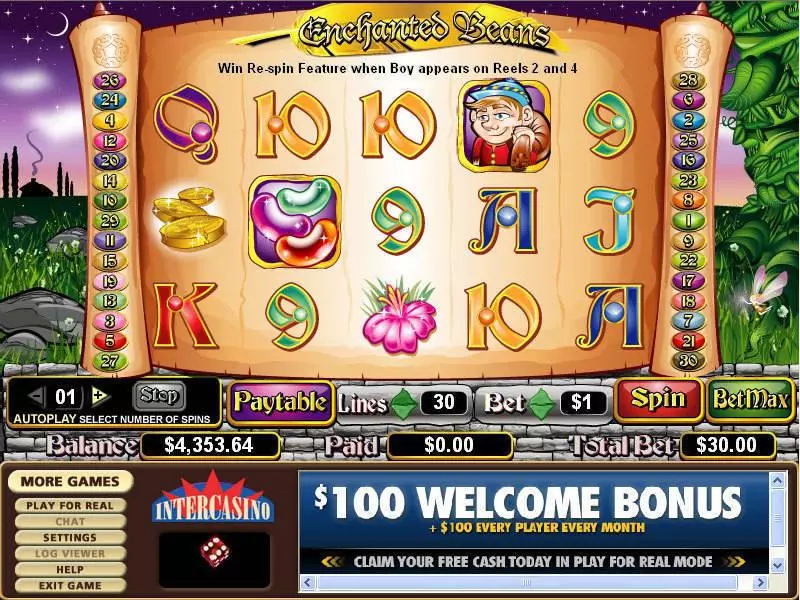Enchanted Beans CryptoLogic Slot Game released in   - 