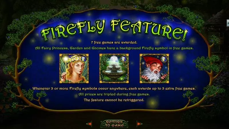 Enchanted Garden II RTG Slot Game released in June 2016 - Free Spins